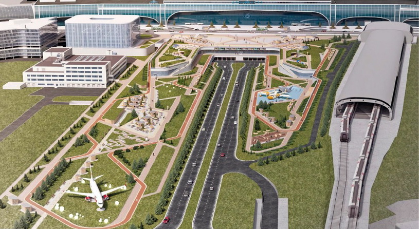 Так будет выглядеть аэропорт Домодедово в 2020 году